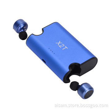 Bluetooth Earbuds With Charger And Microphone